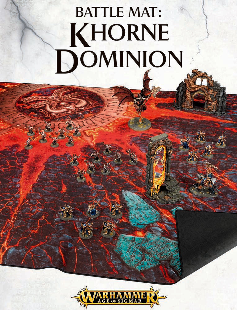 Warhammer: Age of Sigmar - Battle Mat: Khorne Dominion