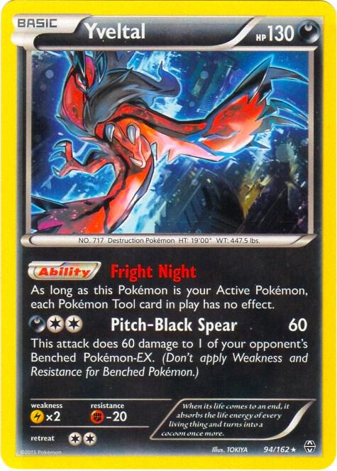 Yveltal - 94/162 (Cosmos Holo)