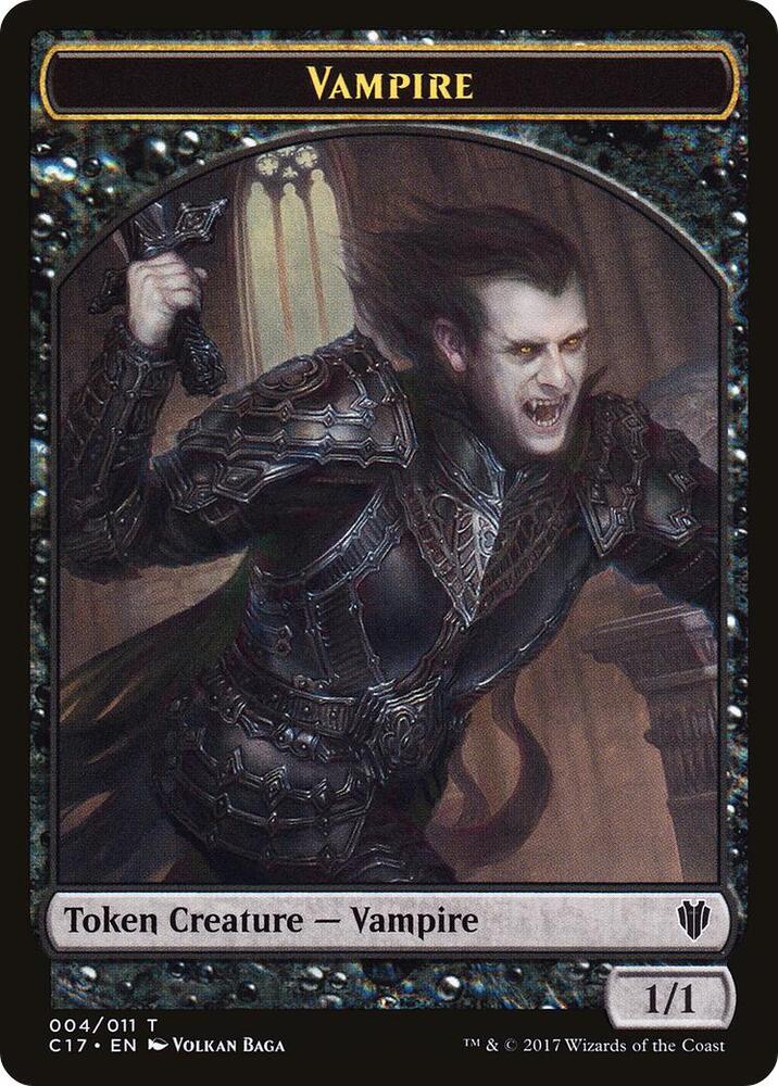Vampire // Zombie Double-sided Token