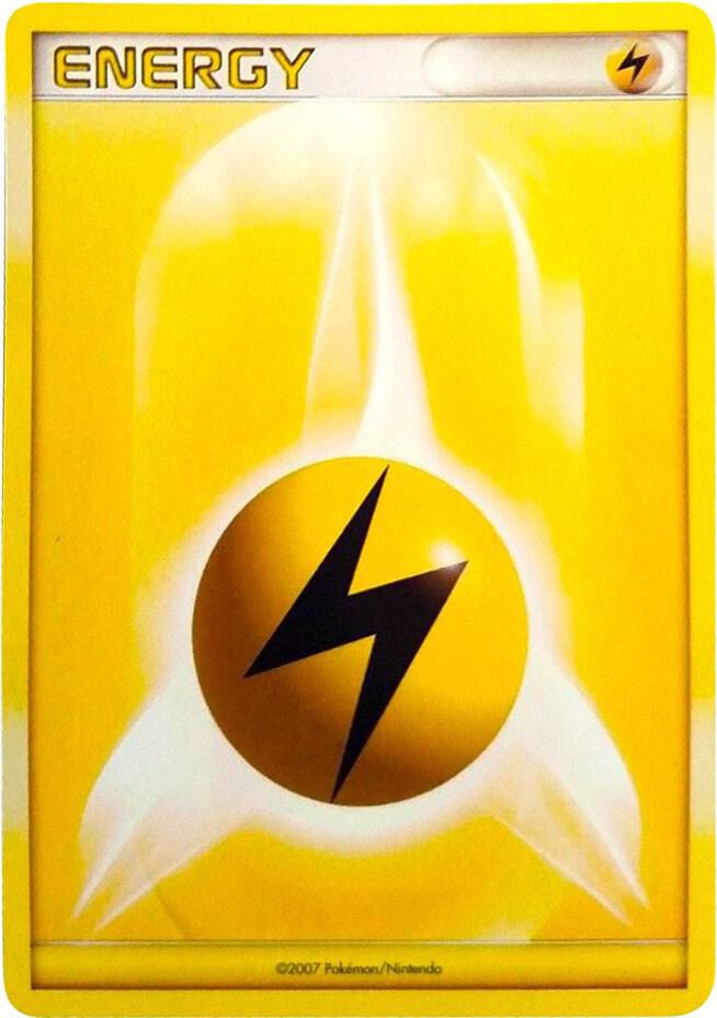 Lightning Energy (2007 Unnumbered D/P Style Non-Holo)