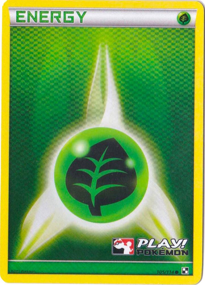 Grass Energy - 105/114 (Play! Pokemon)