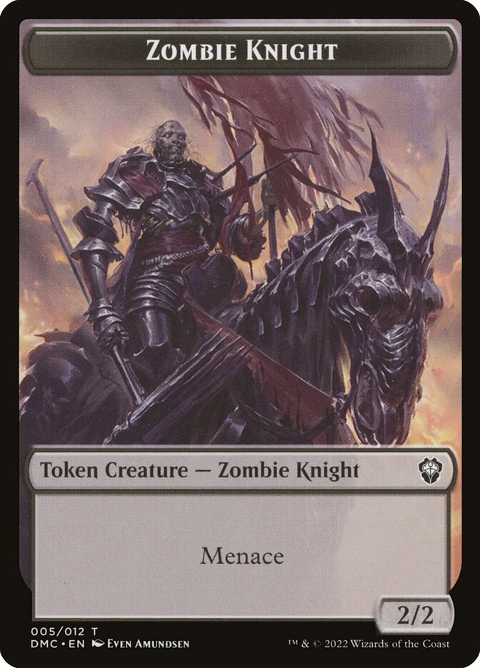 Zombie Knight Token