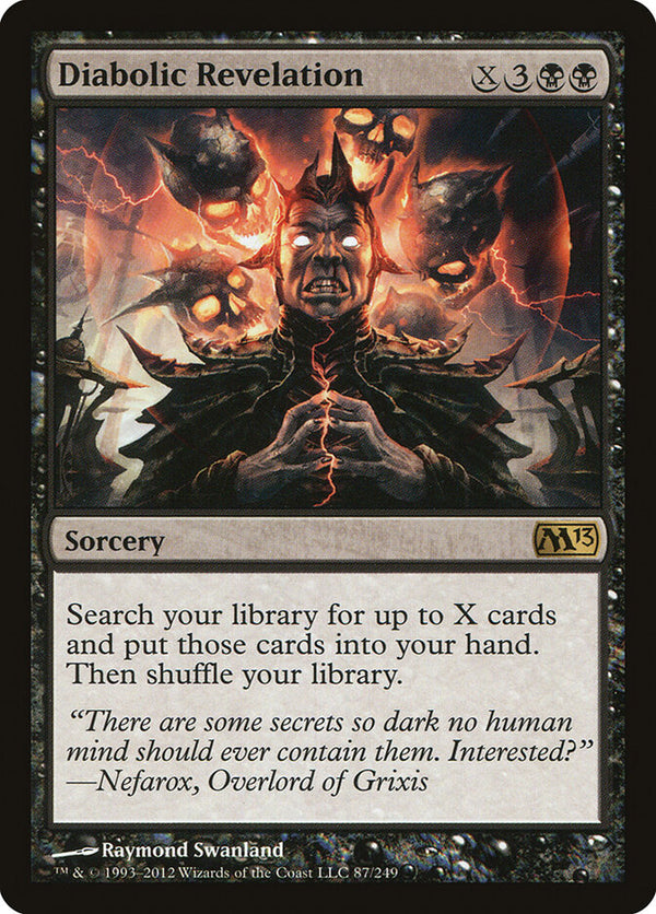 Diabolic Revelation (M13 87) - Magic: The Gathering