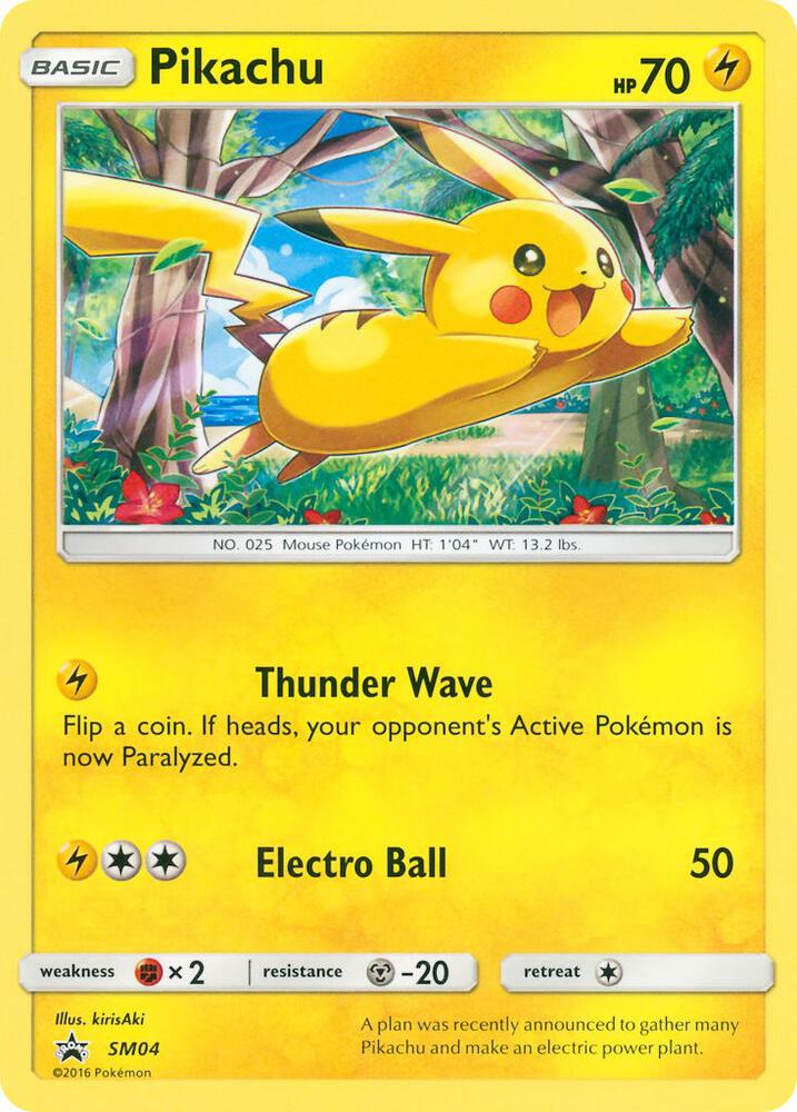 Pikachu - SM04 (Target Non-Holo)