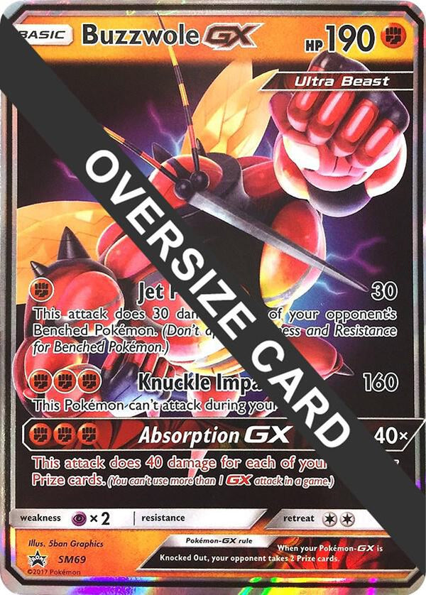 Buzzwole GX - SM69 (SM Black Star Promos) - Pokémon