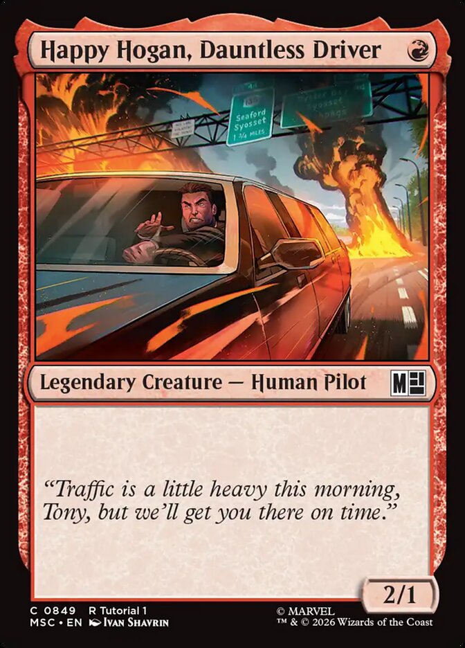 Happy Hogan, Dauntless Driver (0849)