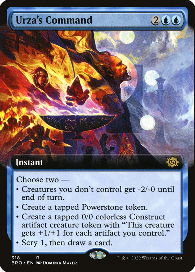 Urza's Command (Extended Art)
