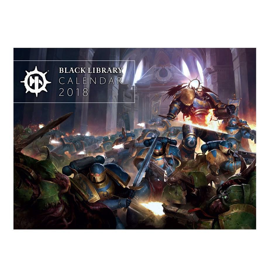 2018 Black Library Calendar
