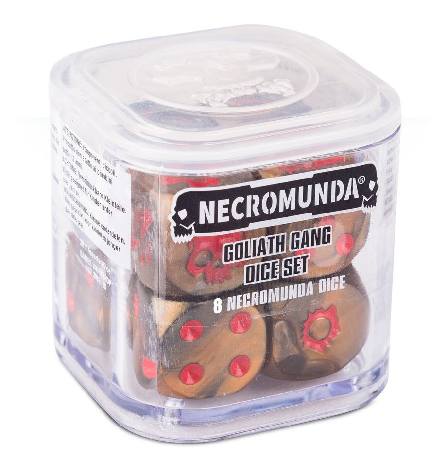Necromunda: Goliath Gang Dice Set (8-Pack)