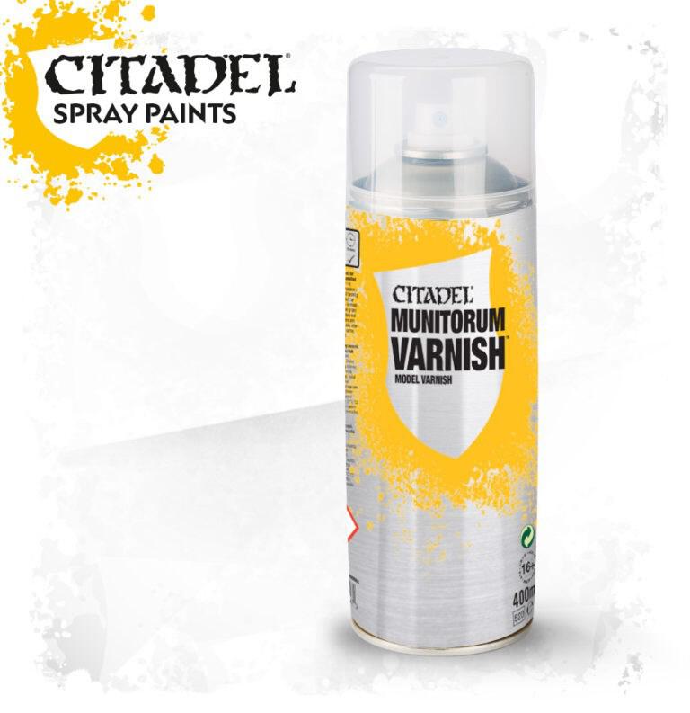 Citadel Spray Paint: Munitorum Varnish