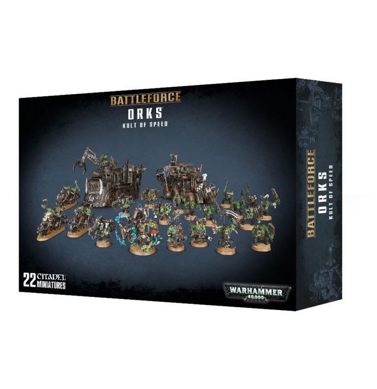 Warhammer 40K: Battleforce - Orks: Kult of Speed
