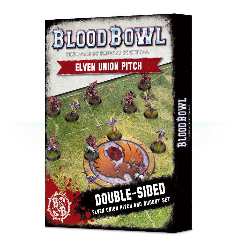 Blood Bowl: Elven Union Pitch and Dugouts