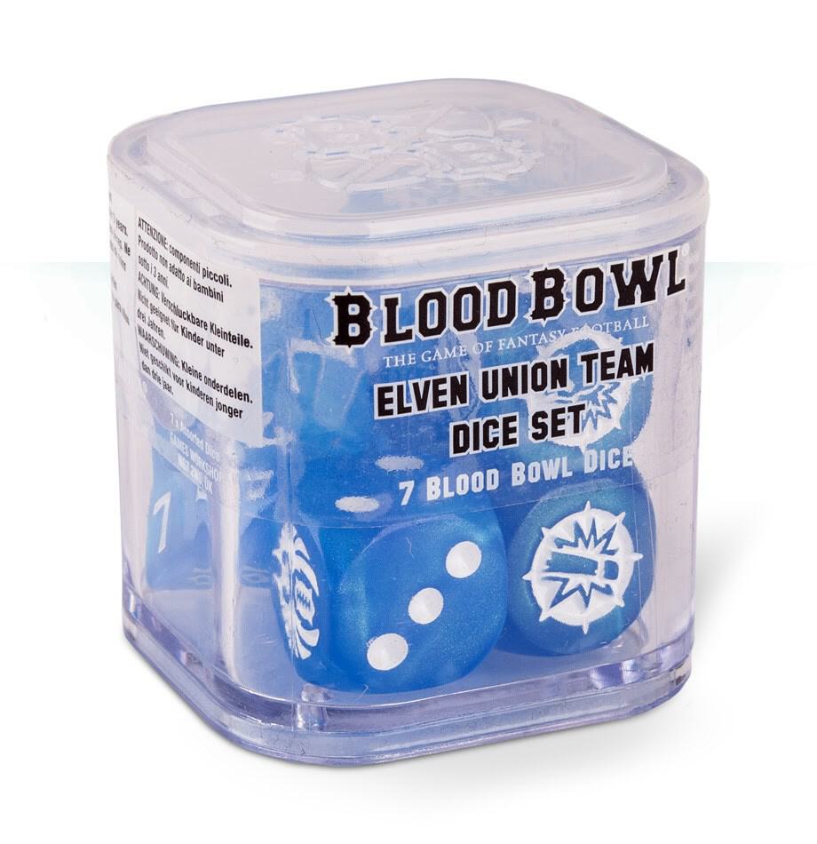 Blood Bowl: Elven Union Team Dice Set (7-Pack)