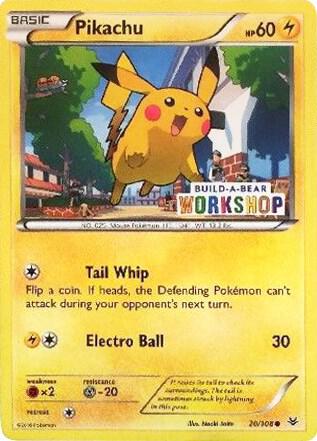 Pikachu - 20/108 (Build-A-Bear Workshop Exclusive)