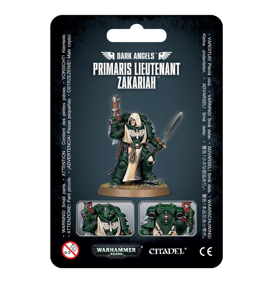Warhammer: 40K - Dark Angels - Primaris Lieutenant Zakariah
