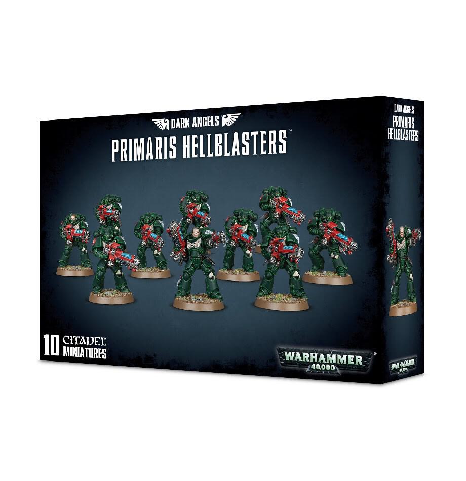 Warhammer 40K: Dark Angels - Primaris Hellblasters