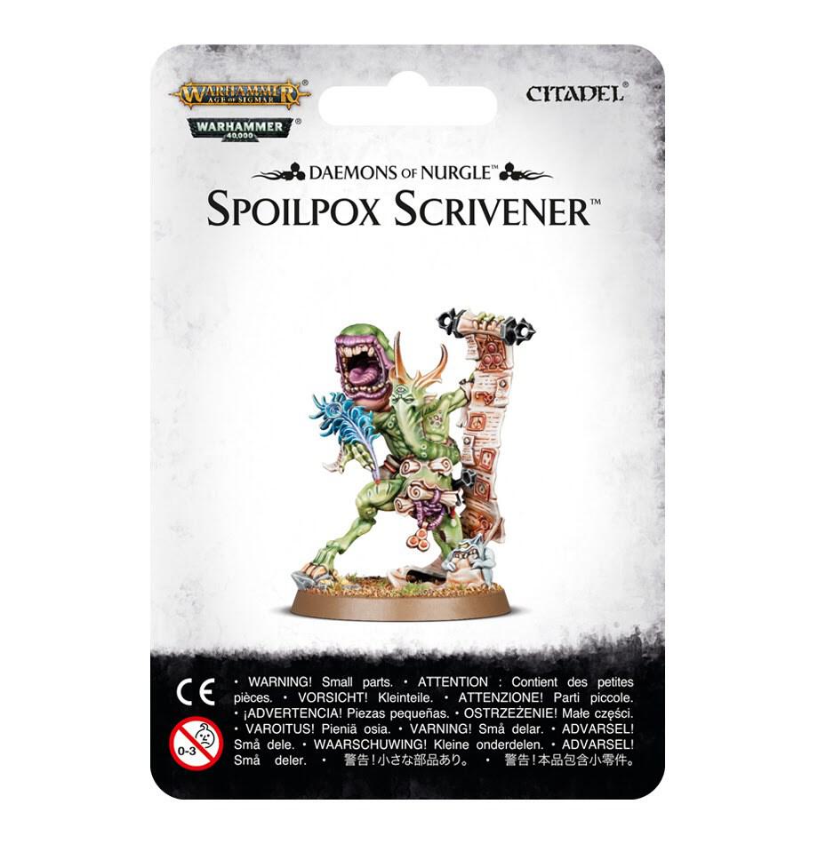 Warhammer: Age of Sigmar - Daemons of Nurgle: Spoilpox Scrivener - Herald of Nurgle