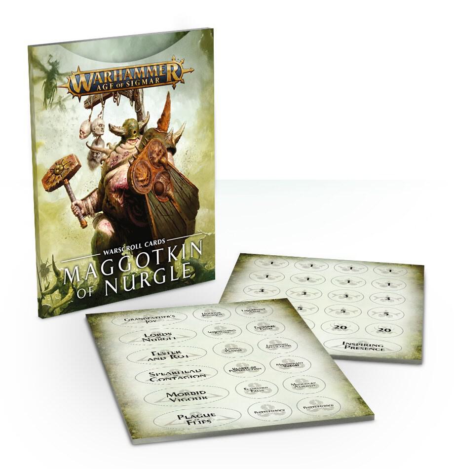 Warhammer: Age of Sigmar - Warscroll Cards: Maggotkin of Nurgle