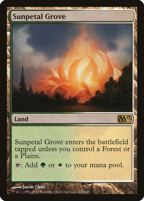 Sunpetal Grove - Magic: The Gathering