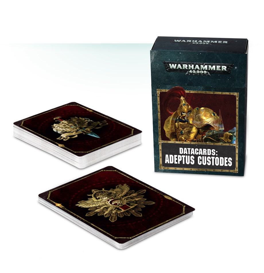 Warhammer: 40K - Datacards: Adeptus Custodes