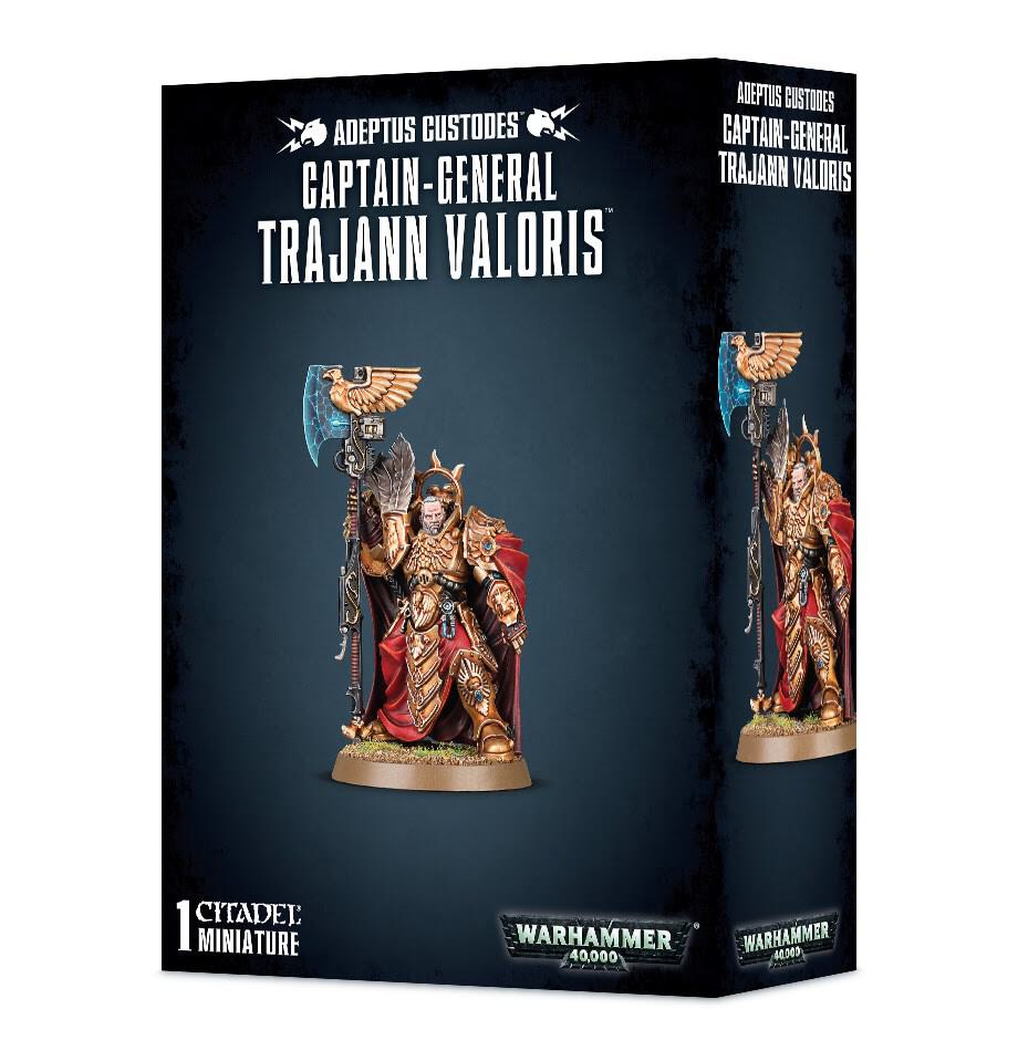 Warhammer: 40K - Adeptus Custodes: Captain-General Trajann Valoris