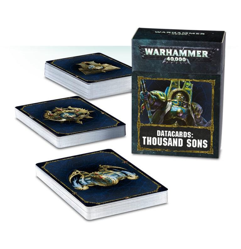 Warhammer: 40K - Datacards: Thousand Sons