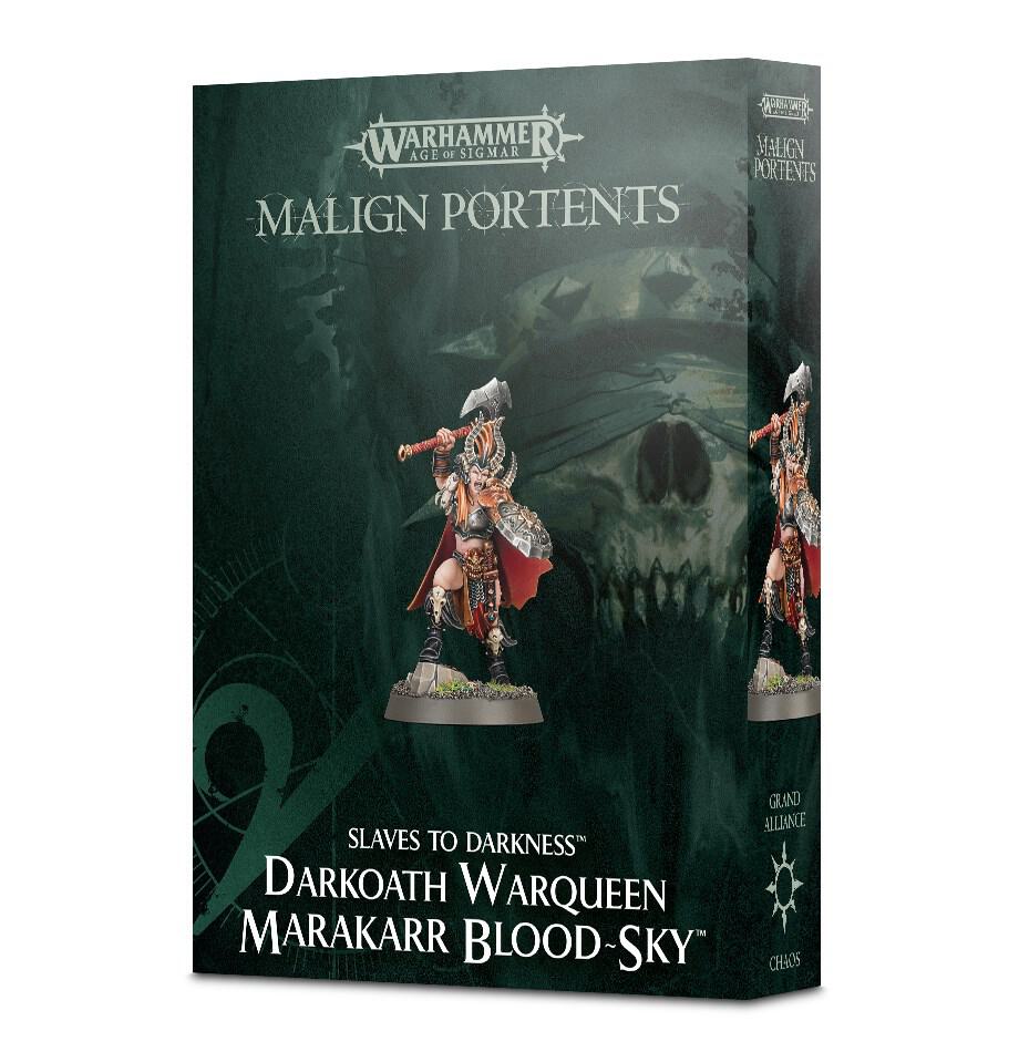Warhammer: Age of Sigmar - Malign Portents - Darkoath Wargqueen Marakarr Blood-Sky