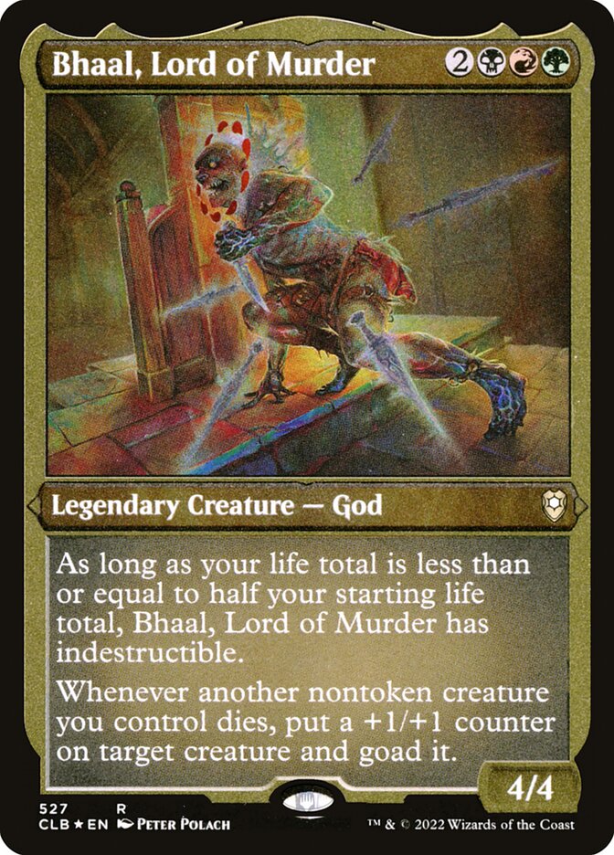 Bhaal, Lord of Murder (Foil Etched)