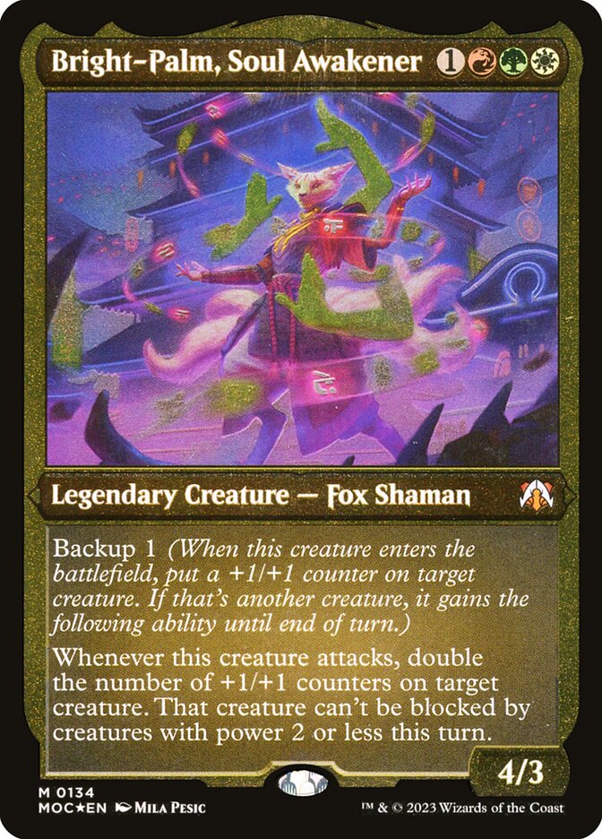 Bright-Palm, Soul Awakener (Display Commander) - Thick Stock