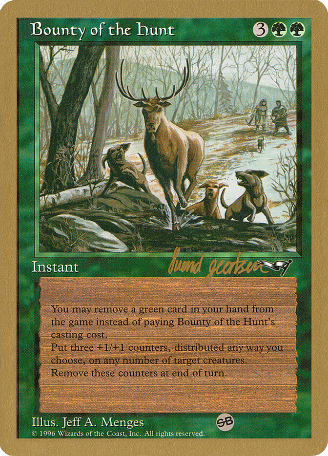 Bounty of the Hunt - 1997 Svend Geertsen (ALL) (SB)