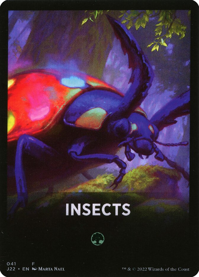 Insects Theme Card