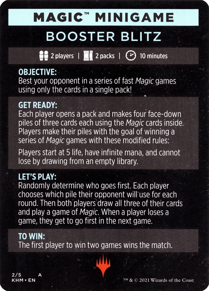 Magic Minigame: Booster Blitz