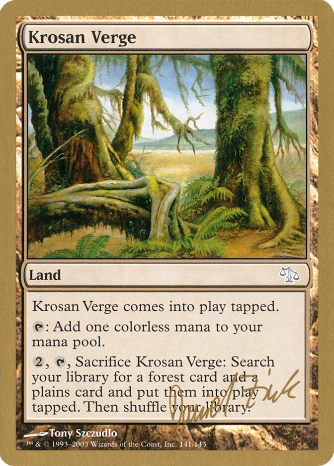 Krosan Verge - 2003 Daniel Zink (JUD)