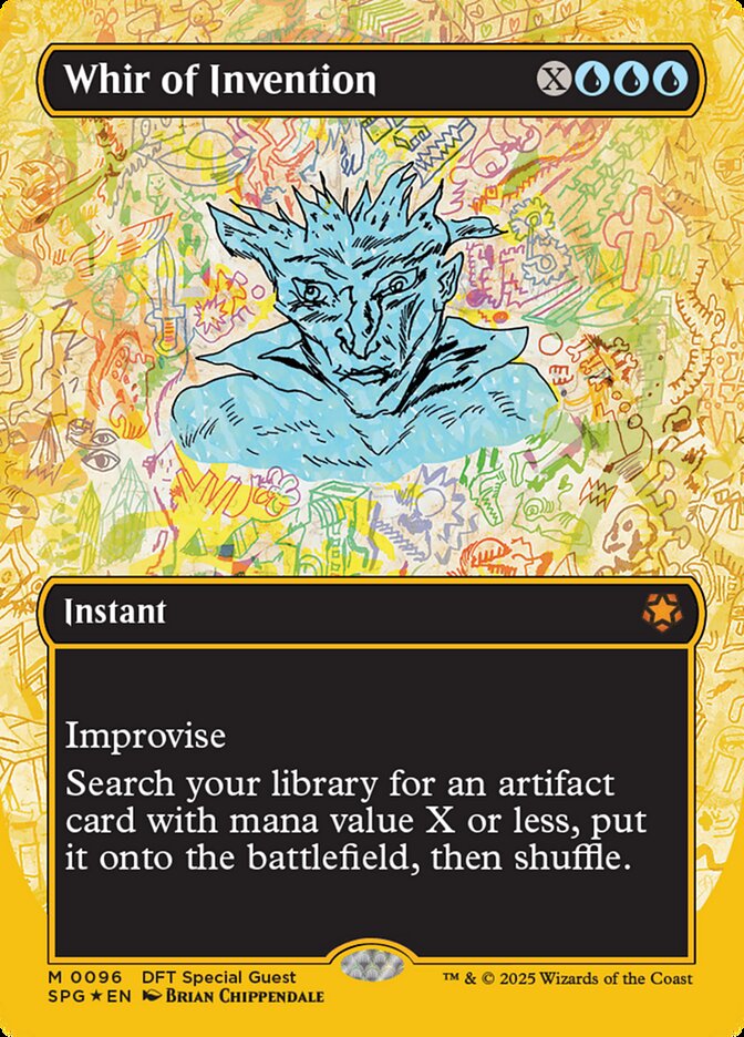 Whir of Invention (Borderless) (First-Place Foil)