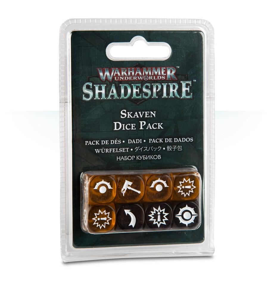 Warhammer: Underworlds - Shadespire: Skaven Dice (8-Pack)