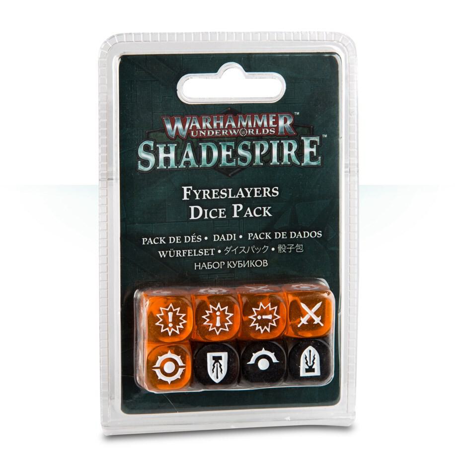 Warhammer: Underworlds - Shadespire: Fyreslayers Dice (8-Pack)