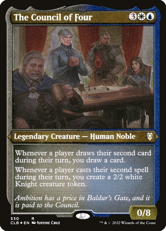 The Council of Four (Foil Etched)