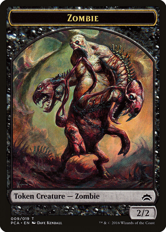 Zombie // Hellion Double-Sided Token