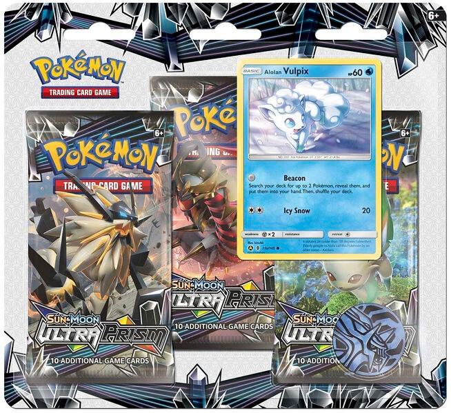 Ultra Prism 3 Pack Blister [Alolan Vulpix]