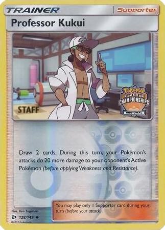 Professor Kukui - 128/149 (Regional Championships) [Staff]