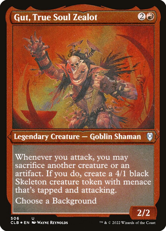 Gut, True Soul Zealot (Foil Etched)