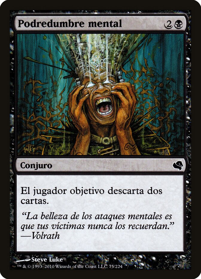 Mind Rot (Spanish) - "Podredumbre mental"