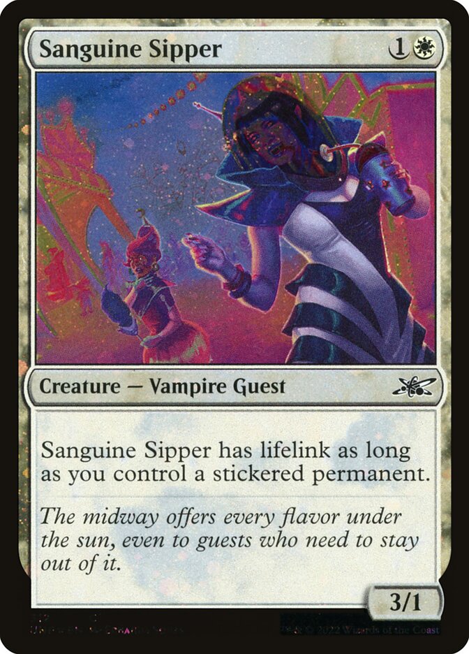 Sanguine Sipper (Galaxy Foil)