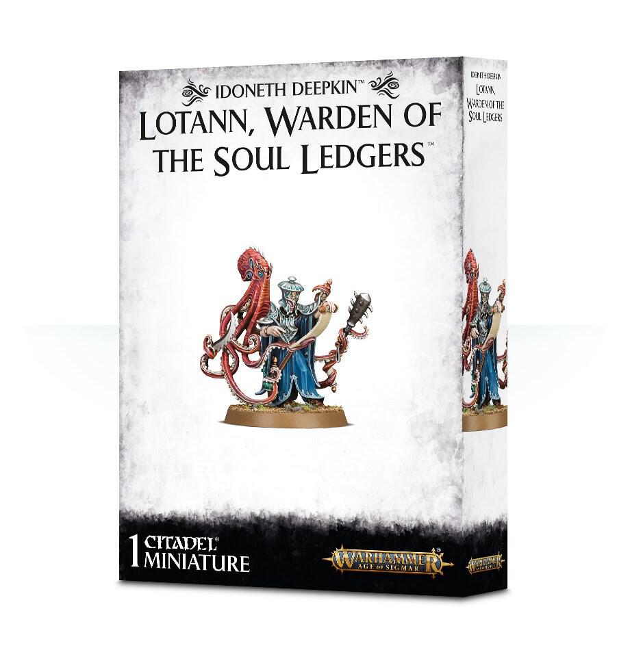 Warhammer: Age of Sigmar - Idoneth Deepkin - Lotann, Warden of the Soul Ledgers