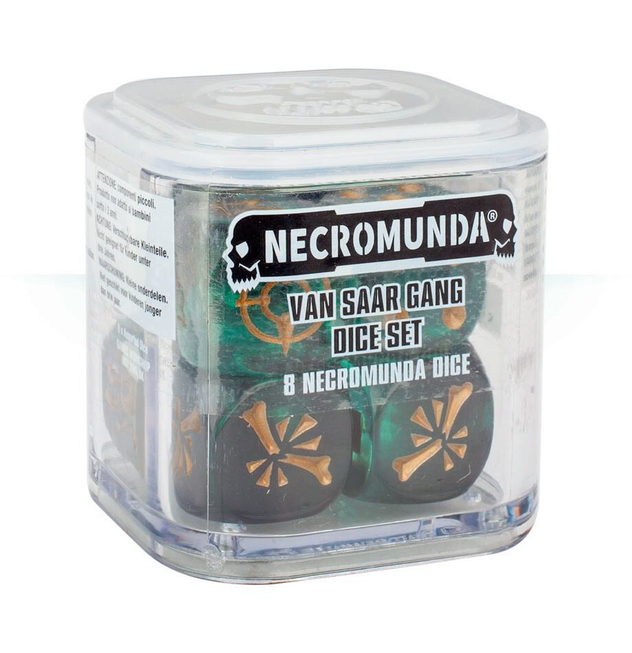 Necromunda: Van Saar Gang Dice Set (8-Pack)