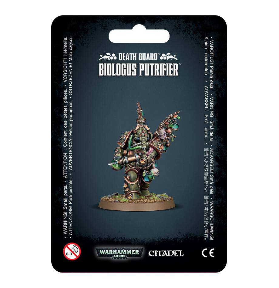Warhammer: 40K - Death Guard Biologus Putrifier