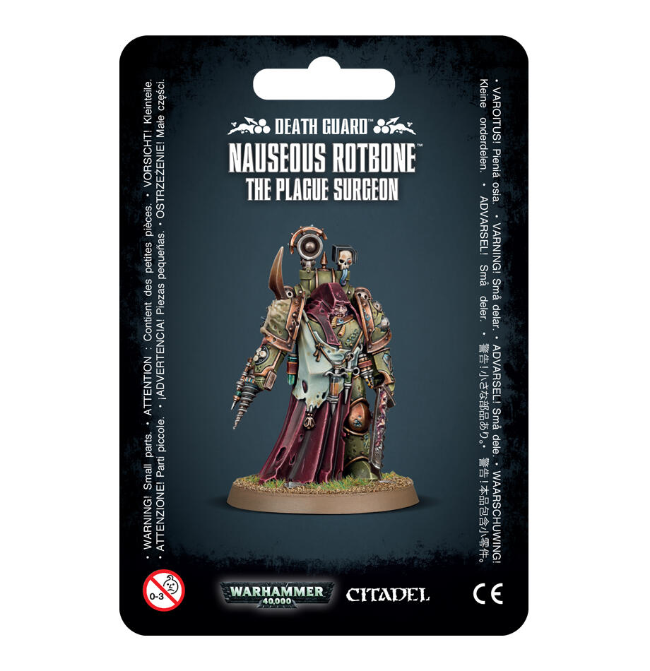 Warhammer: 40K - Death Guard Nauseous Rotbone