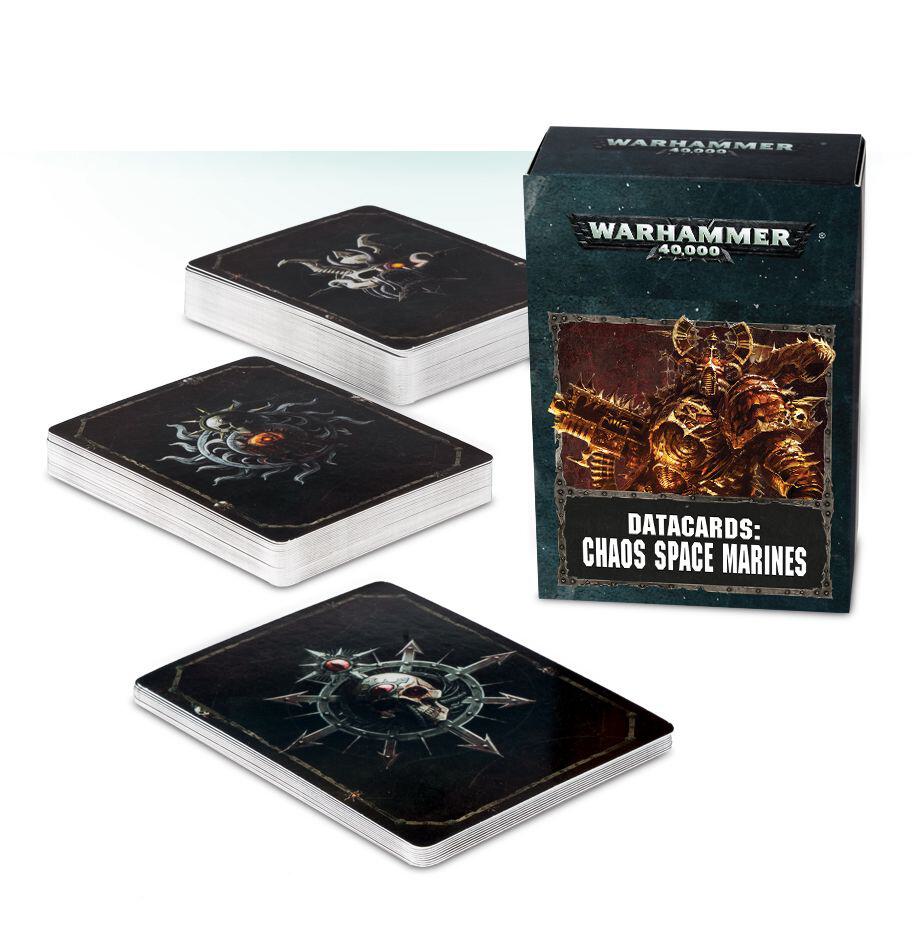 Warhammer: 40K - Datacards: Chaos Space Marines