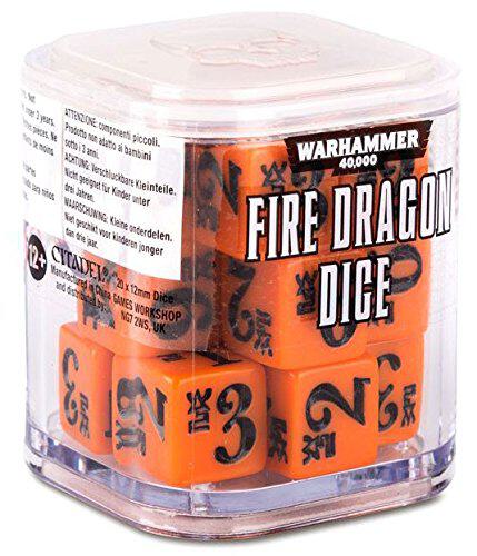 Warhammer: 40K - Fire Dragon Dice (20-Pack)