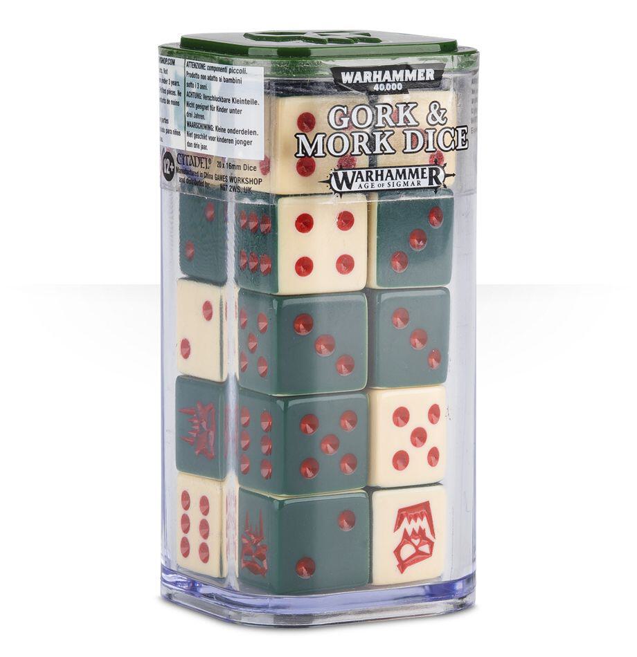 Warhammer: 40K - Gork And Mork Dice (20-Pack)